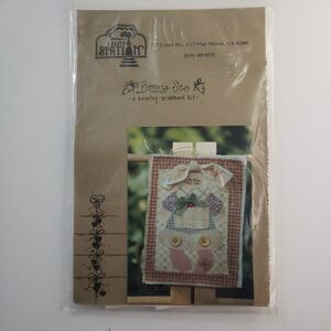 Calico Station Bunny Sue Quilt Pattern Country Easter Ornament Kit with Supplies